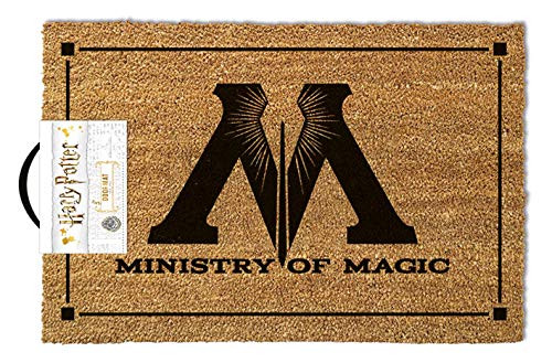 Pyramid International Harry Potter Doormat Ministry of Magic 40 x 60 cm Tappeti Pyramid International Harry Potter Doormat Ministry of Magic 40 x 60 cm Tappeti