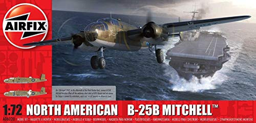 Airfix North American B-25B Mitchell 1:72 WWII Military Aviation Plastic Model Kit A06020 Airfix North American B-25B Mitchell 1:72 WWII Military Aviation Plastic Model Kit A06020