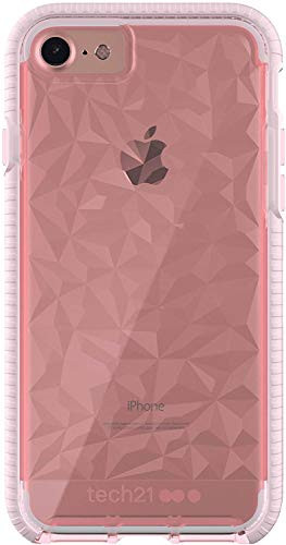 tech21 Evo Gem Phone Case for Apple iPhone 6/7/8/ and SE (2020) - Rose Tint (T21-5405)