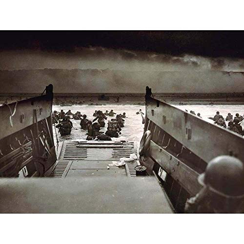 Wee Blue Coo War Military History D Day Landing Normandy WWII Unframed Wall Art Print Poster Home Decor Premium