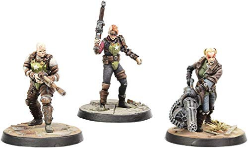 Fallout Wasteland Warfare Ack Ack, Sinjin & Avery Fallout Minis Fallout Wasteland Warfare Ack Ack, Sinjin & Avery Fallout Minis