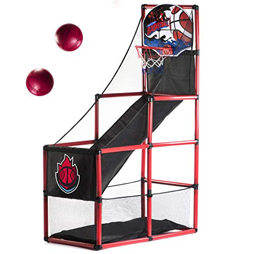 Arcade Basketball Hoop Game by BestKidBall  Basement Toys  Basketball Hoop for Kids  Basketball Game with Hoop Training System  Kids Indoor Sports Toys  Fun and Entertaining