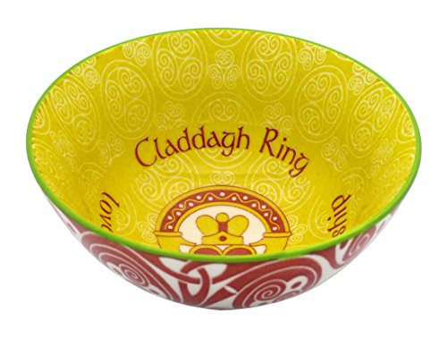 Royal Tara Irish Celtic Bowl with Claddagh Design 11cm Royal Tara Irish Celtic Bowl with Claddagh Design 11cm