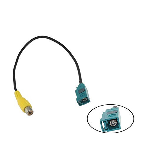 Wire Harness Adapter for Volvo S90/S80/S40 V30 V40 V50/S60/V60/XC90/XC60/XC70, Reversing Camera Rear View Backup Camera Video Input for in-Dash Factory Radio