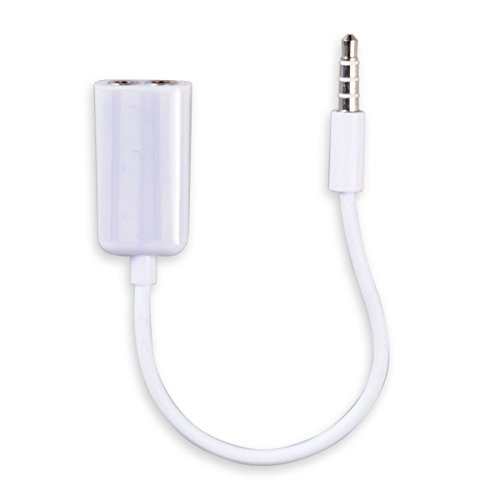 Conshine 3.5mm Audio Stereo Headphone Splitter Cable, 3.5mm Male to 2 Female for Earphone and Headset Splitter Adapter, Compatible with iPhone, Samsung, LG Smartphones, Tablets, MP3 players Conshine 3.5mm Audio Stereo Headphone Splitter Cable, 3.5mm Male to 2 Female for Earphone and Headset Splitter Adapter, Compatible with iPhone, Samsung, LG Smartphones, Tablets, MP3 players