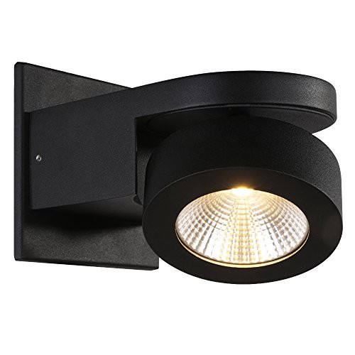 RUNNLY LED Wall Sconce, Track Spot Light Wall Spotlights Rotation Adjustable 10W 3000K for Corridor, Gallery, Staircase and Living Room