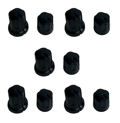5 x Volume Control knob and Channel Selector Knob for Motorola GP300 GP88 Two-Way Radio Replacement Button Cap