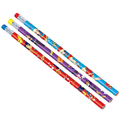 Amscan Pencil Favor | DC Super Hero Girls Collection | Party Accessory