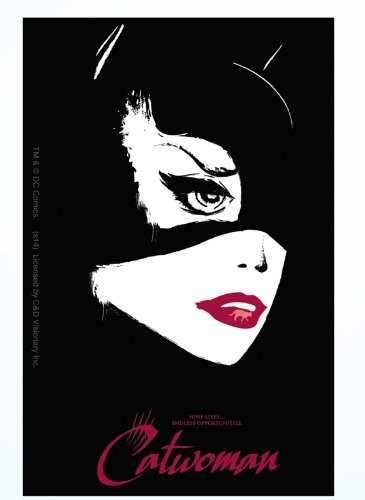 Licenses Products DC Comics Batman Catwoman Sticker