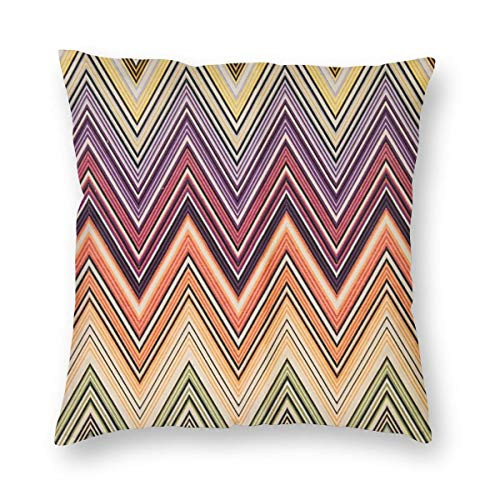 antcreptson Missoni Throw Pillow Decorative Pillow Case Home Decor Square 18x18 Inches Pillowcase