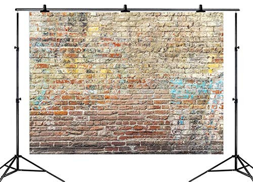 Picralt Brick Wall Photography Backdrops 9x6ft Vinyl Photographer Photo Studio Props Photography Backdrop Background for Photo Studio Prop Both Family Photography