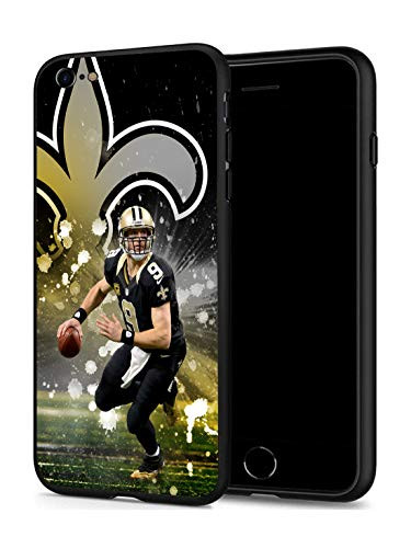 iPhone 7 iPhone 8 Case for American Football Fans Compatible with iPhone 7/8 (ONLY) (New Orleans Brees)