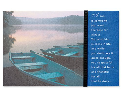 American Greetings Boats Birthday Card for Son