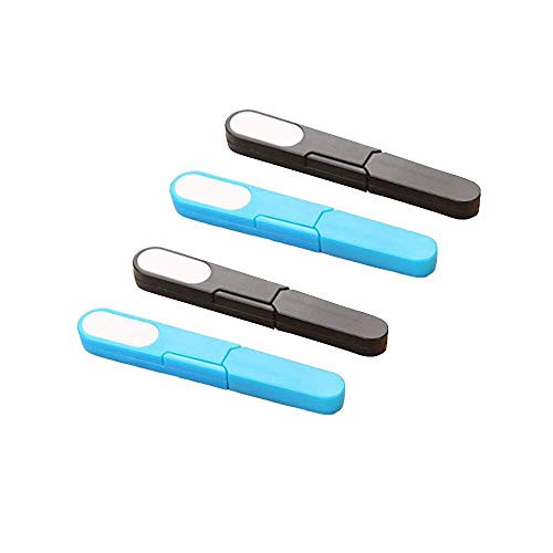 4pcs Sewing Snips Cutter TOPIND Cross-Stitch Clipper Sewing Scissors Clothes Thread Embroidery Craft Clipper Cutter Tailor Nippers (Color Random)