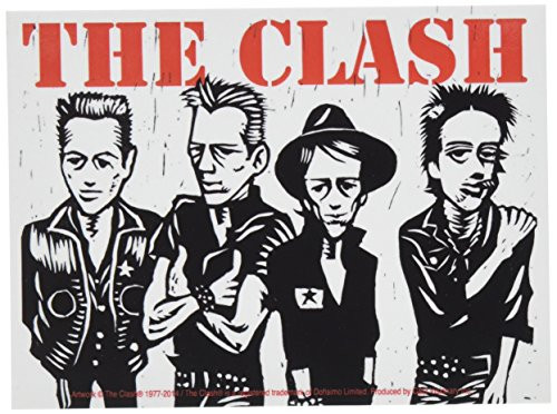 C&D Visionary The Clash Caricature Sticker