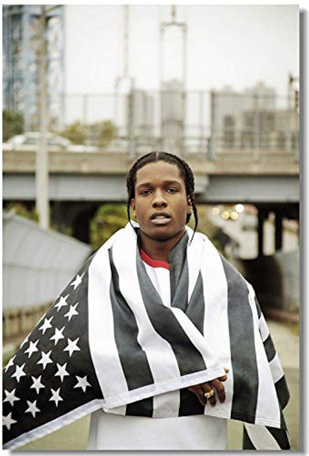 ASAP Rocky Poster Print (12 x 18 inch) Print Frameless Art Gift 30.5 x 46 cm ASAP Rocky Poster Print (12 x 18 inch) Print Frameless Art Gift 30.5 x 46 cm