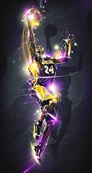 Kobe Bryant Poster Print 12 inch x 18 inch Poster Print Frameless Art Gift 30.5 x 46 cm Kobe Bryant Poster Print 12 inch x 18 inch Poster Print Frameless Art Gift 30.5 x 46 cm