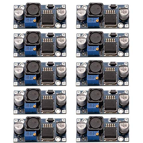 CHENBO 10 Pcs LM2596 Adjustment Voltage Regulator Module DC Power Supply Step Down Module Buck Converter