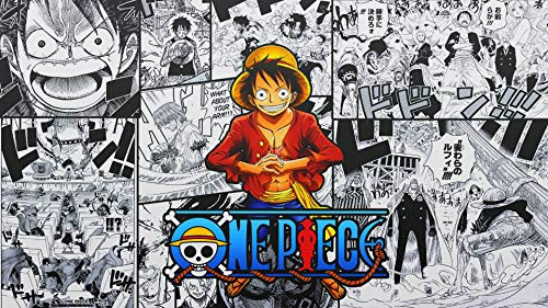 Anime One Piece Monkey D. Luffy Manga Poster and Prints Unframed Wall Art Gifts Decor 12x18