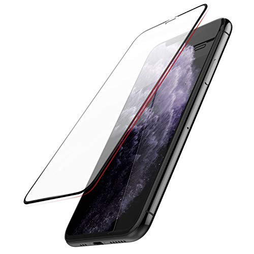 X-Doria Defense Glass+ Edge to Edge Screen Protector for Apple iPhone 11 Pro, Tempered Glass, Curved Edge, Edge to Edge Protection, Anti-Fingerprint for iPhone 11 Pro