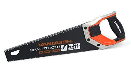VANQUISH 4811 SharpTooth Handsaw 14 Inch 11-Point/Inch