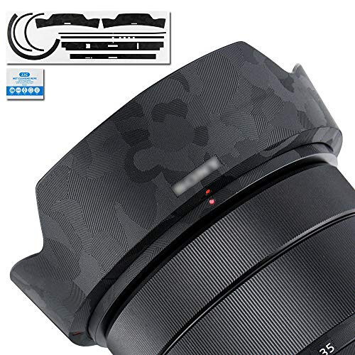 Camera Lens Skin Sticker Film for Sony Vario-Tessar T FE 16-35mm F4 ZA OSS Lens (SEL1635Z) and Lens Hood Cover Sticker for ALC-SH134, Anti-Scratch Anti-Slide Lens Protection Sticker