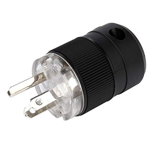 Zongjun wire AC Power Plug HiFi Audiophile Grade Power Connectors for DIY 15 A