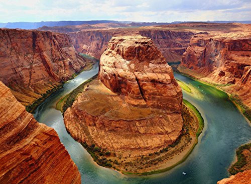FKG Adult Jigsaw Puzzle Grand Canyon Horseshoe Bend Colorado River Arizona 500-Pieces