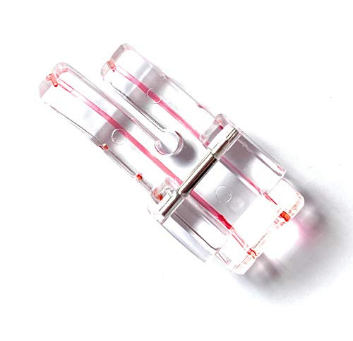 Clear Presser Foot 1/4" (Quarter Inch) Sewing Machine Presser Foot Quilting - Low Shank Snap-On Clear Presser Foot 1/4" (Quarter Inch) Sewing Machine Presser Foot Quilting - Low Shank Snap-On
