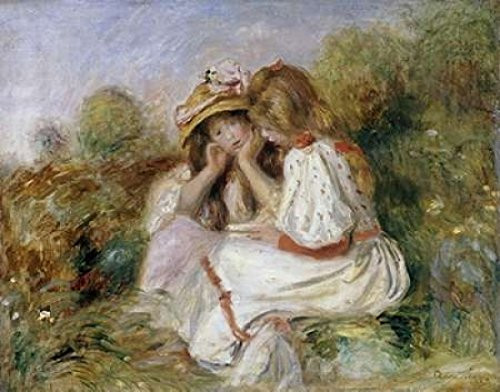 Deux Fillettes Poster Print by Pierre-Auguste Renoir (11 x 14)