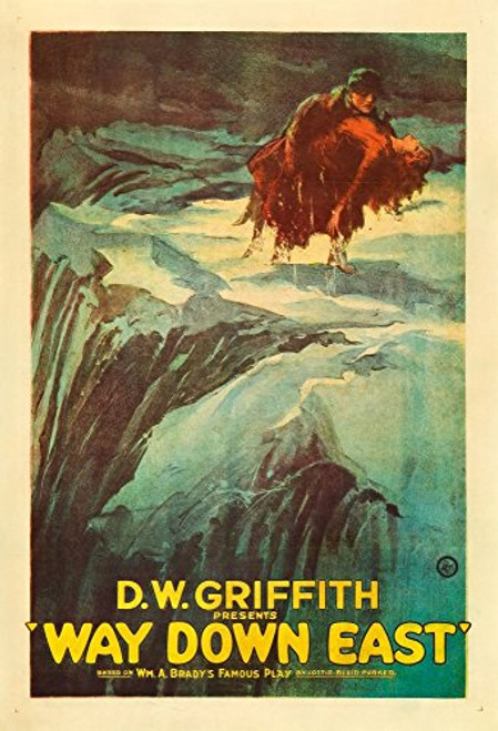 Way Down East Richard Barthelmess Lillian Gish 1920 Movie Poster Masterprint (11 x 17)