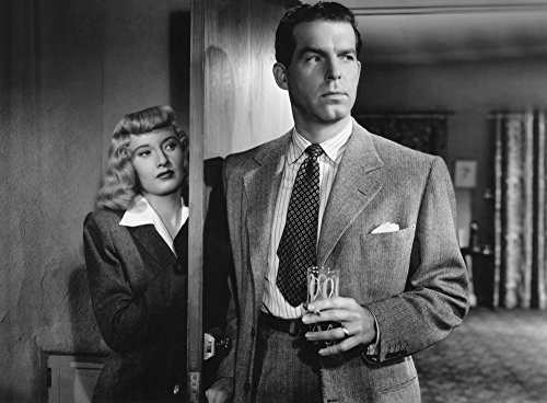 Posterazzi Double Indemnity From Left: Barbara Stanwyck Fred Macmurray 1944 Photo Poster Print, (14 x 11)