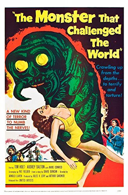 Posterazzi The Monster That Challenged The World 1957. Movie Masterprint Poster Print, (11 x 17)