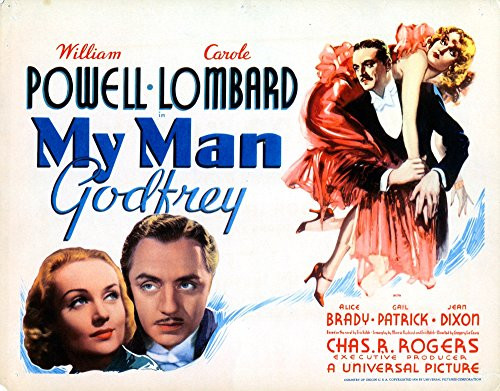 Posterazzi EVCMMDMYMAEC001 My Man Godfrey Movie Poster Masterprint, 14 x 11 Posterazzi EVCMMDMYMAEC001 My Man Godfrey Movie Poster Masterprint, 14 x 11