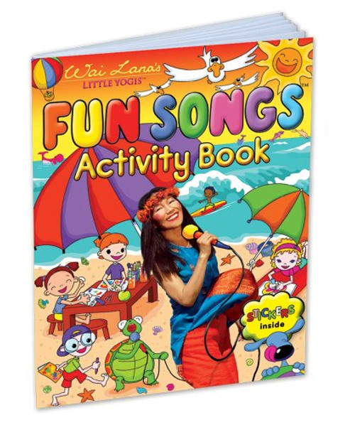 Wai Lana Little Yogis: Fun Songs Activity Book