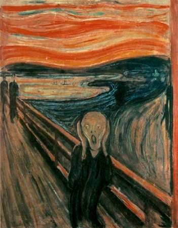 The Scream 1893 Poster Print by Edvard Munch (11 x 14)