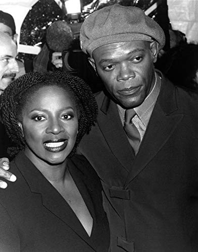 Posterazzi Poster Print Collection Samuel L. Jackson and Wife at Shaft Premiere Ny 61200 by Cj Contino Celebrity (8 x 10)