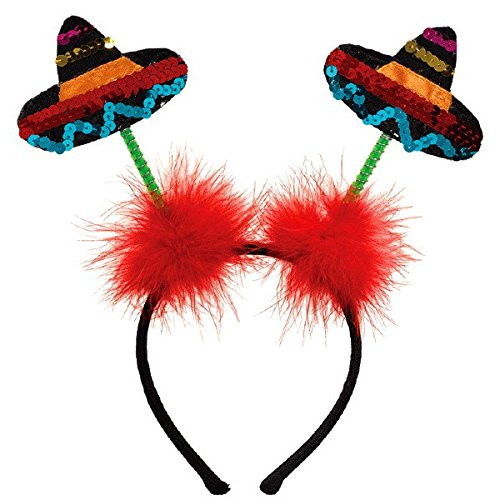 Amscan Fiesta Cinco De Mayo Sombrero Headboppers | Party Accessory