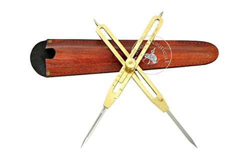 Solid Brass Proportional Divider 9 inch Survey Engineering Drafting Artist Tool