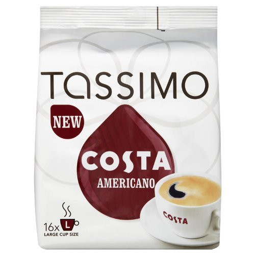 Tassimo Costa Americano Pack Of 2 2X16 T-Discs