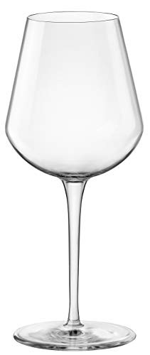 Bormioli Rocco InAlto Uno Glass, Medium, Set of 6, 16 oz, Clear