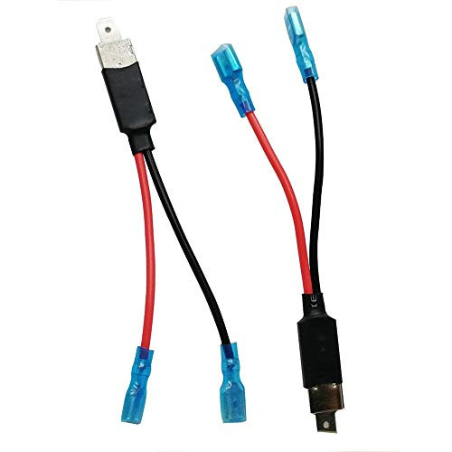 KOOMTOOM H1 Male Adapter Wiring Harness Socket Wire Single Diode Extension Converter Plug Cable For Led Headlight Bulbs