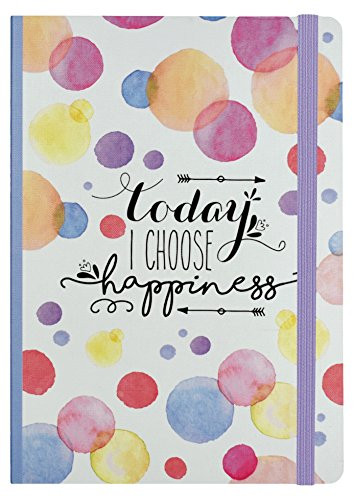 Links notp00 Notebook, 17 x 24 cm Happiness 17 x 24 cm