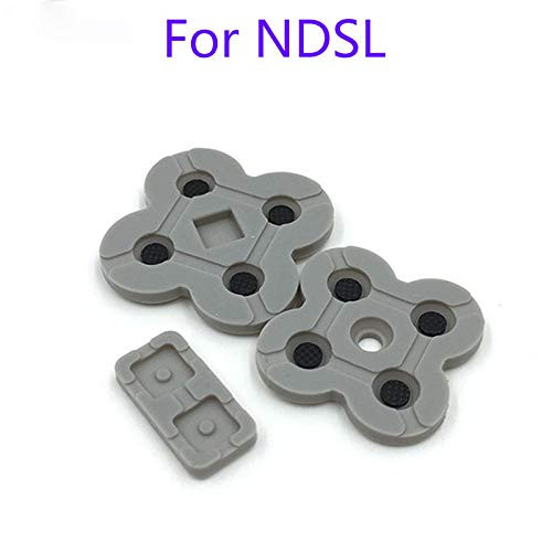 Silicone Conductive Rubber Pads Keypad Button Adhesive for Nintendo DS Lite DSL NDSL Console Buttons Repair Part