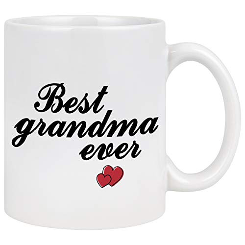 Grandma Gifts Best Grandma Ever Mug - Coffee Mug Gifts for Grandma - Grandma Coffee Mug - Grandma Birthday Gifts from Granddaughter Grandchildren Grandson 11Oz Grandma Gifts Best Grandma Ever Mug - Coffee Mug Gifts for Grandma - Grandma Coffee Mug - Grandma Birthday Gifts from Granddaughter Grandchildren Grandson 11Oz