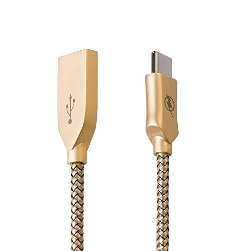 2 (Type-C Golden) USB c Cable, Micro USB Cable, Type c Charging Cable, USB c Cable 10ft, Magnetic USB c Cell Phone Charger Cable, Phone Cable, Charging Cord, Charger Cord, C Cable