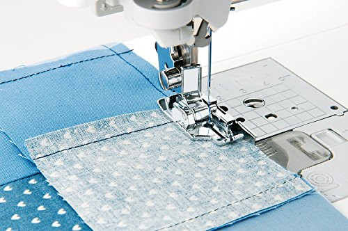 HONEYSEW 1/4-Inch Snap-On Quilting Patchwork Foot w/ Guide For Singer Brother