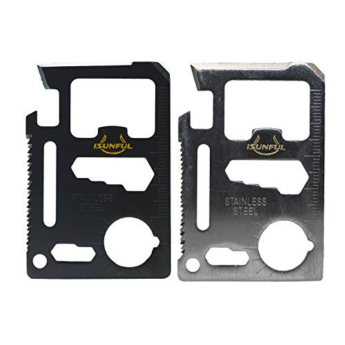 11 in 1 Credit Card Survival Tool Multipurpose Function Beer Bottle Opener Portable Wallet Size Pocket Multitool - 4pcs 11 in 1 Credit Card Survival Tool Multipurpose Function Beer Bottle Opener Portable Wallet Size Pocket Multitool - 4pcs