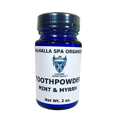 All Natural Toothpowder with Mint and Myrrh Gum