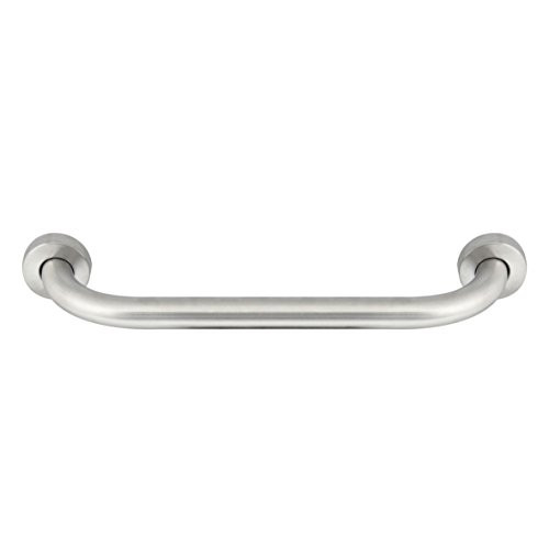 MODONA Stainless Steel (SS304) 16" Wall Mount Grab Bar with Concealed Screws - Satin Nickel - 5 Year Warrantee